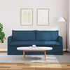 vidaXL Sofa 180cm Plava Metal