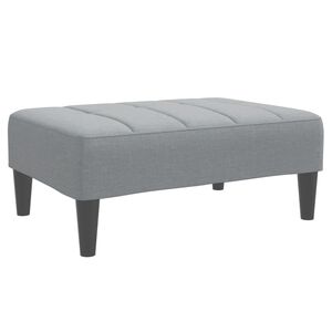 vidaXL Tabure svjetlosivi 77x55x31 cm od tkanine