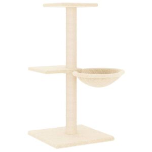 vidaXL Penjalica za mačke sa stupovima za grebanje krem 72 cm