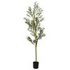 vidaXL Umjetna maslina 800 listova 200 cm zelena
