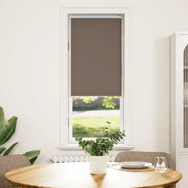 vidaXL Rolo zavjesa Blackout Coffee 60x150 cm Širina tkanine 55,7 cm