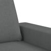 vidaXL 2-dijelni set sofa tamnosivi od tkanine
