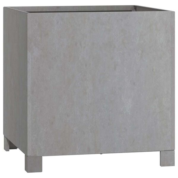 vidaXL Sadilice s nogama 2 kom boja hrđe 40x40x40 cm od čelika COR-TEN