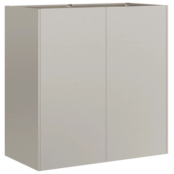 vidaXL Sadilica boja hrđe 80x40x80 cm od pohabanog čelika