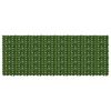 vidaXL Zaslon za balkon s li&scaron;ćem Zelena 400 x 150 cm