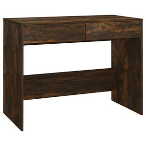 vidaXL Radni stol boja dimljenog hrasta 101 x 50 x 76,5 cm od iverice