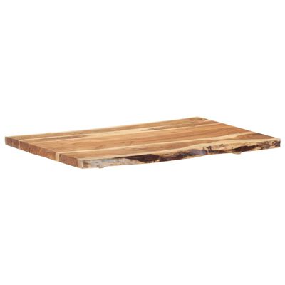 vidaXL Stolna ploča od masivnog bagremovog drva 100 x (50-60) x 3,8 cm