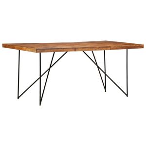vidaXL Blagovaonski stol od masivnog drva bagrema 180 x 90 x 76 cm
