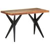 vidaXL Blagovaonski stol 120 x 60 x 76 cm od masivnog obnovljenog drva