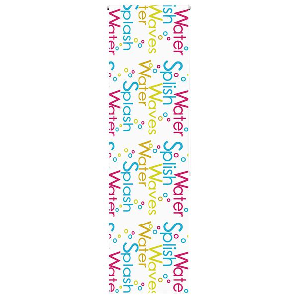 vidaXL Rolo zavjesa za tuš 60x240 cm širina tkanine 56 cm