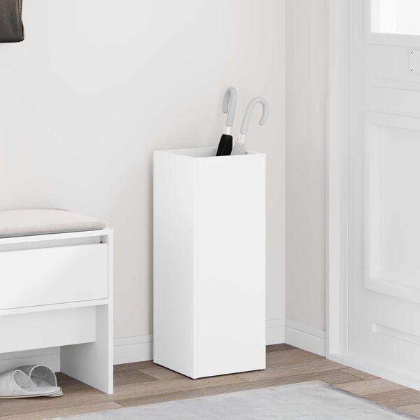 vidaXL Stalak za ki&scaron;obran Bijelo 25 x 24,5 x 64 cm Konstruirano drvo