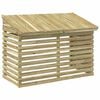 vidaXL Pokrov za klima uređaj 117,5x62,5x85,5 cm Impregnirana borovina