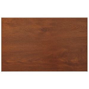 vidaXL Prozorska klupčica Smeđi drvo 60 x 50 x 4,5 cm PVC