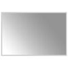 vidaXL LED kupaonsko ogledalo s ogledalom *Transparent*an 90 x 60 cm