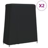 vidaXL Navlake za stol za stolni tenis 2 kom 165x70x185 cm Oxford 420D
