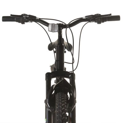 vidaXL Brdski bicikl 21 brzina kotači od 26 " okvir od 36 cm crni