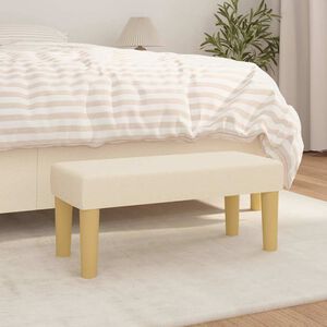 vidaXL Klupa krem 70 x 30 x 30 cm od tkanine