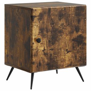 vidaXL Noćni ormar Dimljeni hrast 43 x 34,5 x 50 cm Konstruirano drvo