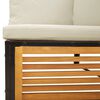 vidaXL 7-dijelni set vrtnih sofa s jastucima masivno bagremovo drvo