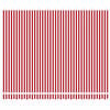 vidaXL Skrovita tenda Crvena i bijela 400 &times; 300 cm