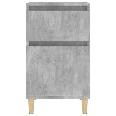 vidaXL Noćni ormarić siva boja betona 40 x 35 x 70 cm