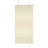 vidaXL Plisirana roleta krem 60x150 cm &scaron;irina tkanine 59,4 cm