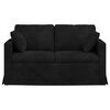 vidaXL Sofa Crna 138 x 78 x 80 cm Bar&scaron;un
