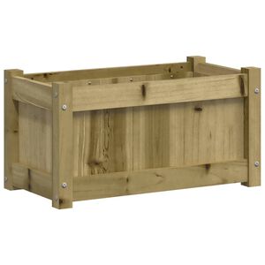 vidaXL Vrtna sadilica 60x31x31 cm od impregnirane borovine