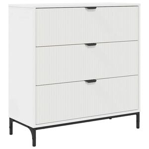vidaXL Kreveta Bijelo 79,5 x 33 x 82 cm Konstruirano drvo