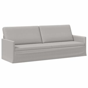 vidaXL Sofa za 3 osobe Oblačnosiva 220 x 81 x 82 cm Tkanina