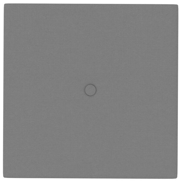 vidaXL Zidne ploče od tkanine 12 kom svjetlosive 30 x 30 cm 1,08 m&sup2;