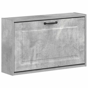 vidaXL Ormar za cipele na zidu UTRECHT 71 x 17 x 43 cm Betonska siva