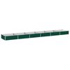 vidaXL Povi&scaron;eni vrtni krevet Zelena 480 x 80 x 24 cm
