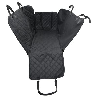 vidaXL Navlaka za automobilsko sjedalo za pse crna 137 x 46 x 50 cm