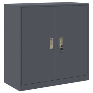 vidaXL Ormarić za pohranu Antracit 90 x 40 x 90 cm Čelik