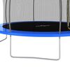 vidaXL Set trampolina okrugli 460 x 80 cm 150 kg