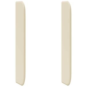 vidaXL U&scaron;i uzglavlja Krema 80 x 16 x 4 cm PVC