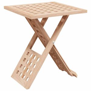 vidaXL Kava Stol Smeđa 33 x 33 x 40,5 cm Masivni drvo orah