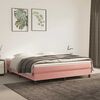 vidaXL Madrac s džepičastim oprugama srednje tvrdoće rozi 160x210x20 cm bar&scaron;unasti