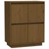 vidaXL Komoda smeđa boja meda 60 x 34 x 75 cm od masivne borovine