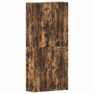 vidaXL Ormar za cipele 80 x 35.5 x 180 cm Konstruirano drvo &Scaron;areni