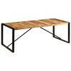 vidaXL Blagovaonski stol 220 x 100 x 75 cm masivno drvo manga