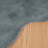 vidaXL Faux Rabbit Fur Rug Olite Antracit 60 x 90 cm Poliester