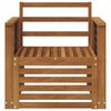 vidaXL Set vanjskih sofa Prirodna 71 x 63 x 73 cm Čvrsto drvo akacije