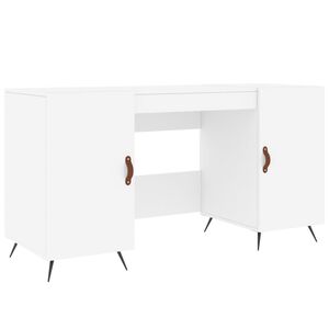 vidaXL Radni stol bijeli 140 x 50 x 75 cm od konstruiranog drva