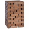 vidaXL Stolica Prirodna 29 x 29 x 48 cm Čvrsto drvo iz reciklaže