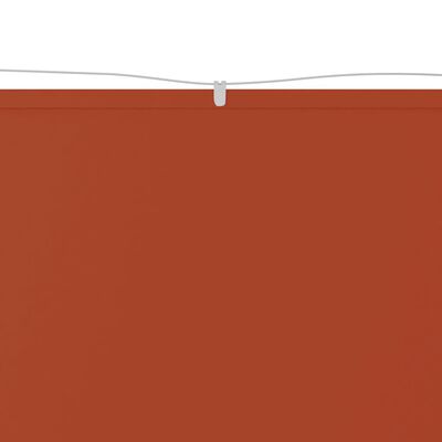 vidaXL Okomita tenda terakota 180 x 270 cm od tkanine Oxford