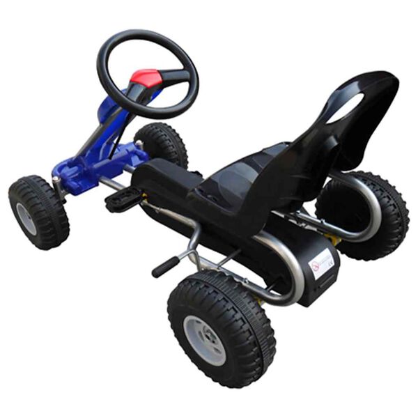 vidaXL Go Kart Auto s Pedalama Plavi