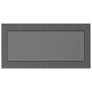 vidaXL Vanjski tepih ARAKIL Crna i siva 250 x 500 cm PP