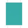 vidaXL Plisirana roleta Petrol zelena 100x150 cm &Scaron;irina tkanine 99,4cm
